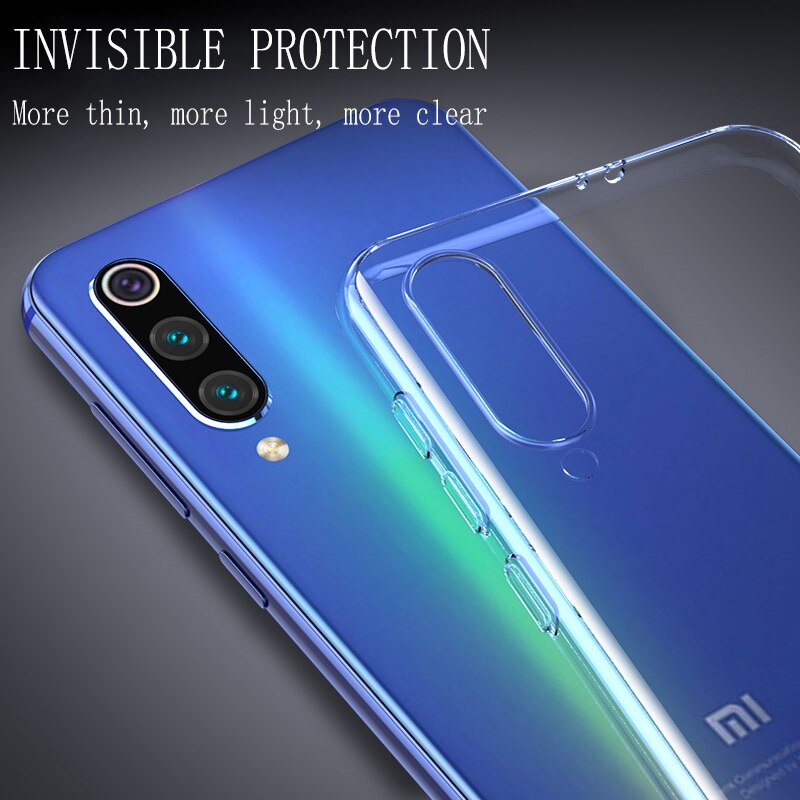 [Loại Tốt] Ốp lưng Xiaomi Mi 9 Silicon Dẻo Trong Suốt