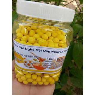 Tinh bột nghệ mật ong 100% nguyên chất