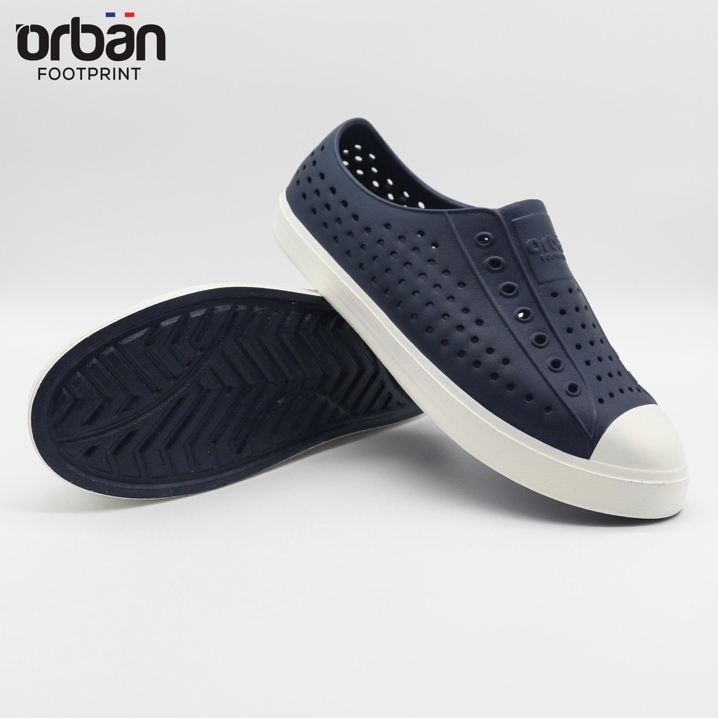 [SỈ LẺ]: SALE Giày thể thao thông hơi Urban nam nữ màu xanh đen đế trắng (size 35-44)