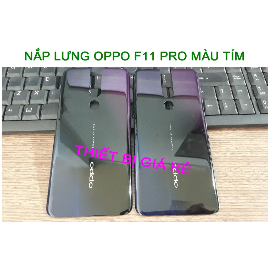 NẮP LƯNG OPPO F11 PRO MÀU TÍM