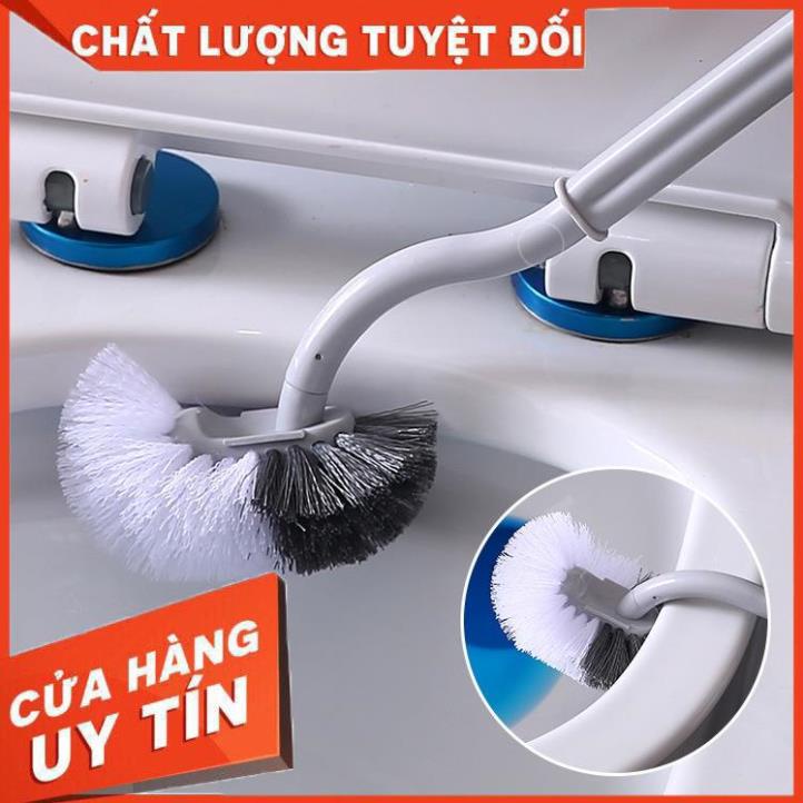 (Video Clip)  Chổi Cọ Nhà Vệ Sinh, Cây Cọ Toilet Bồn Cầu Hình Chữ S Bàn Chải Làm Sạch Góc Chết