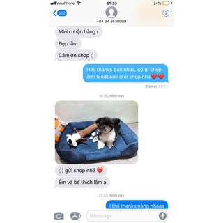Đệm ổ nằm cao cấp cho chó mèo