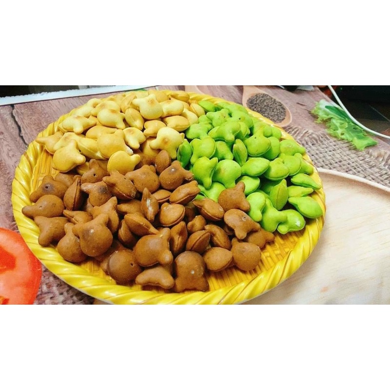 BÁNH GẤU KEM MIX 3 VỊ 420gr/hộp