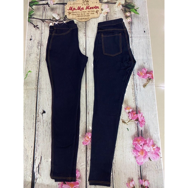 QUẦN GIẢ JEAN BIG SIZE 40KG - 85KG VỪA 💖FREESHIP💖 Quần Legging Giả Jean Size Siêu To