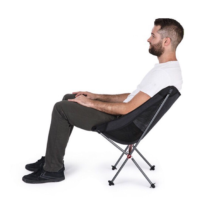 Ghế cắm trại naturehike campoutvn dã ngoại ghế gấp câu cá đen Nhôm 2019 A041