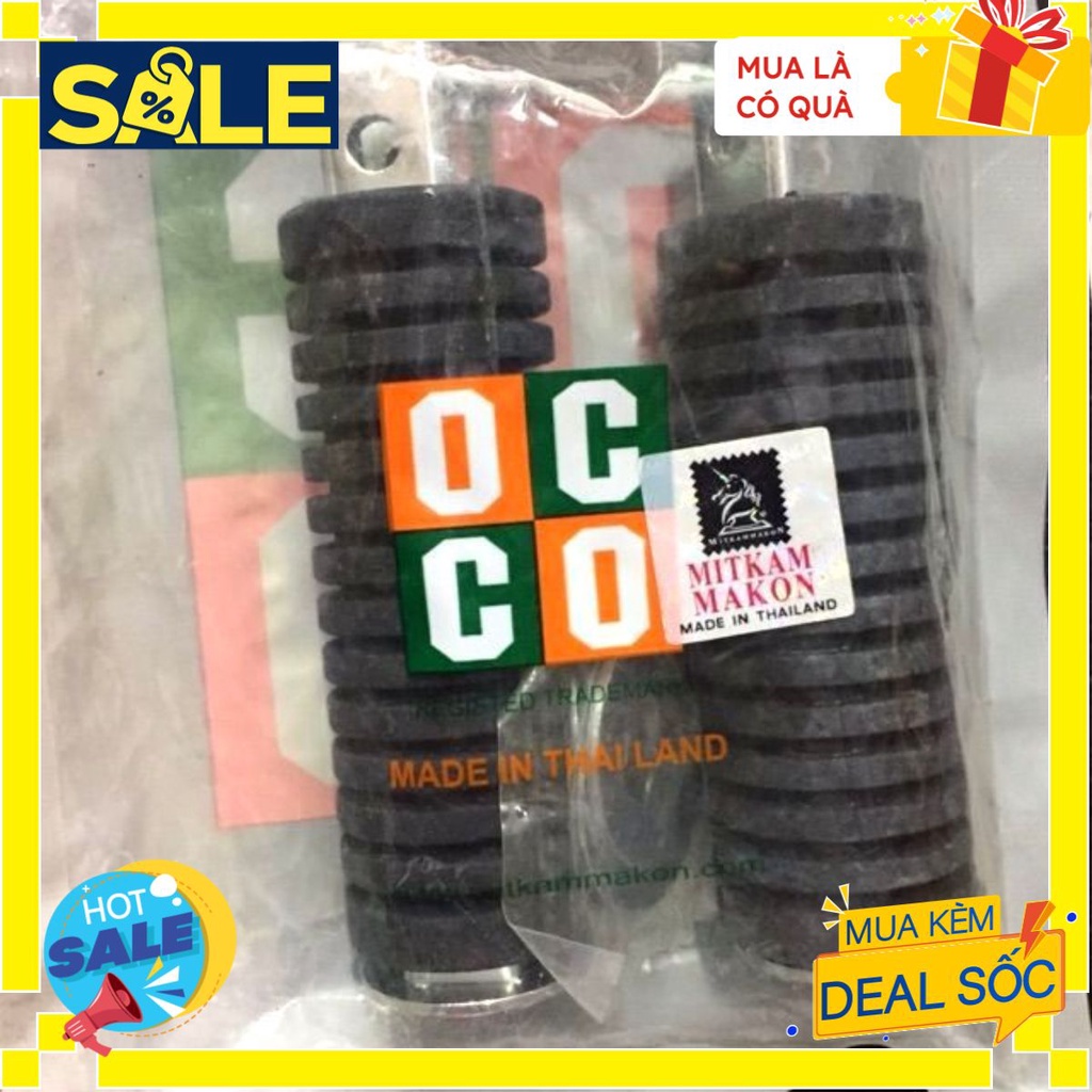Gác chân Thái cho Dream, Cub 82, DD, WIN 100 (gập sau cao su xe máy Honda - Sản phẩm đảm bảo chất lượng, mới 100%