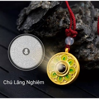Mặt dây kinh chú 3D [PBMC]