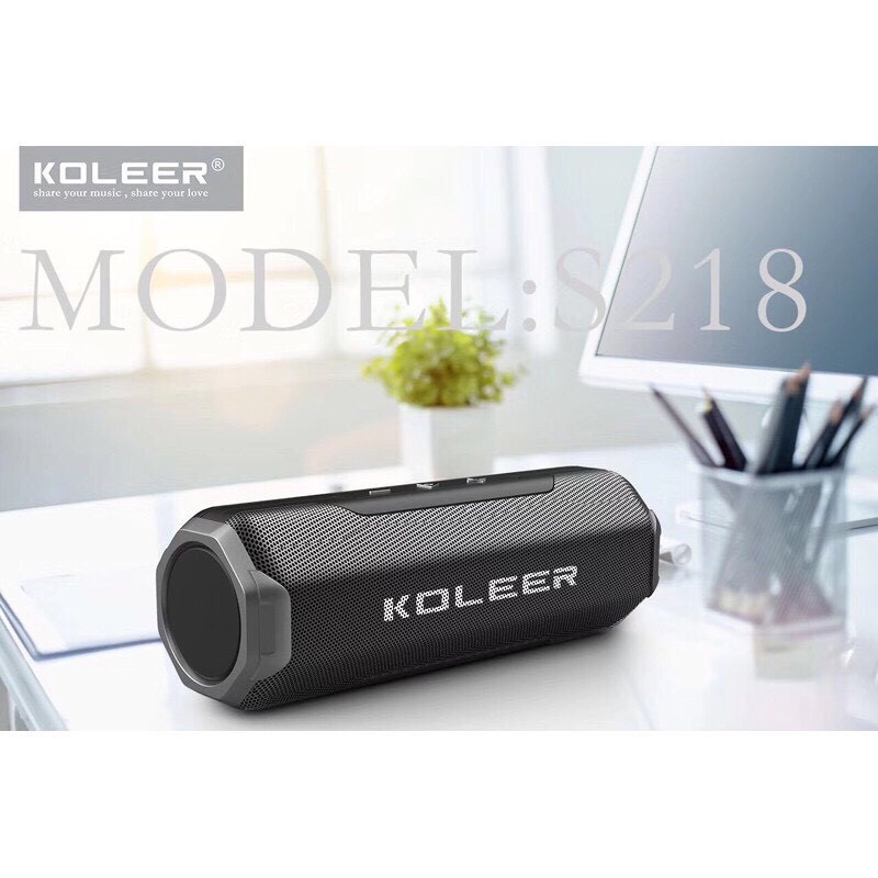 [Mã ELHACE giảm 4% đơn 300K] LOA BLUETOOTH MINI KOLEER LOẠI 1 BASS NÉN KHOẺ CÔNG SUẤT 120 DB - BH 12 THÁNG