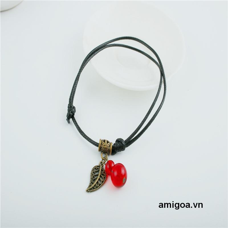 ✨✨Lắc Chân Dây Bện Màu Đen Thời Trang Cá Tính Cho Nam Và Nữ