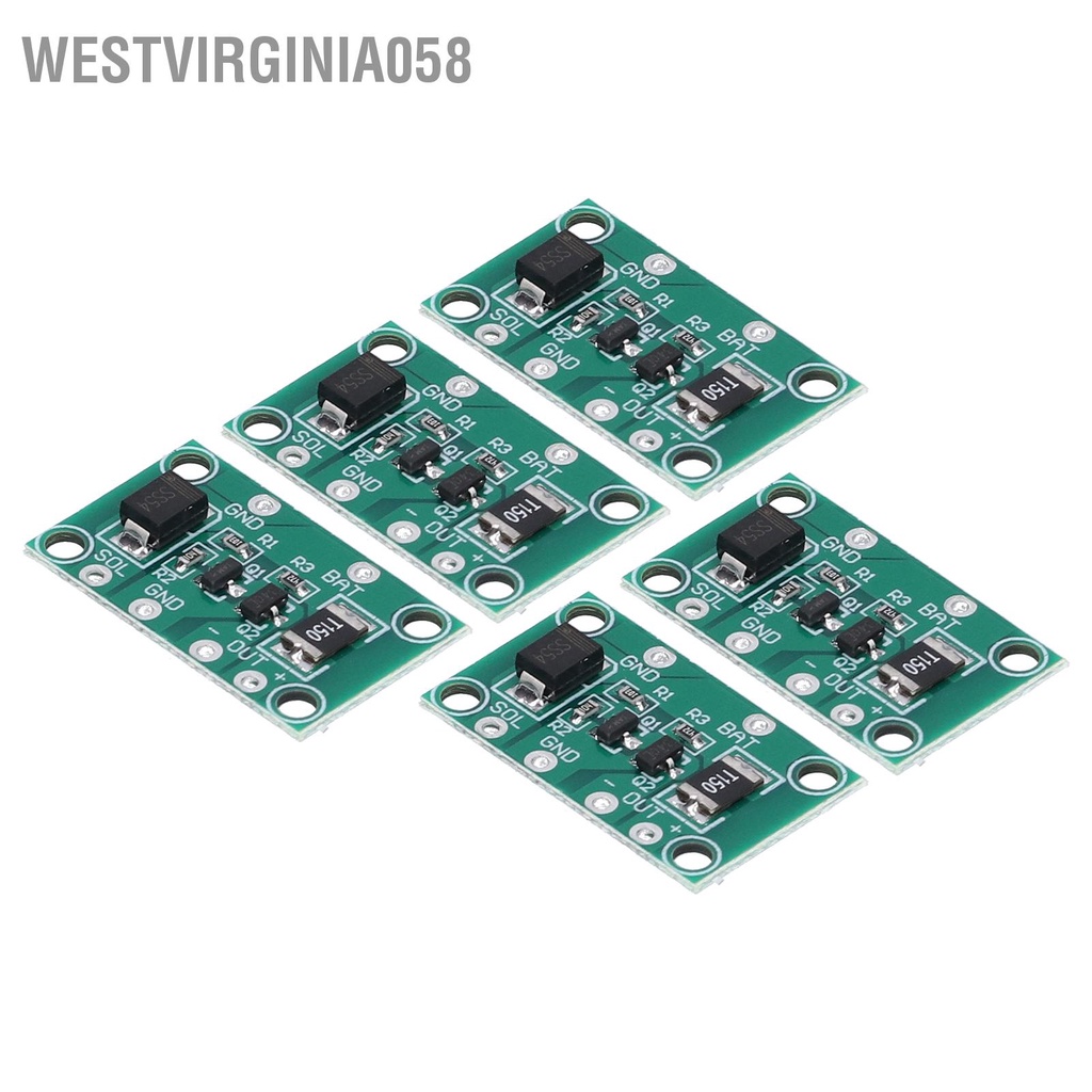 Westvirginia058 5 cái S665 Bảng điều khiển sạc năng lượng mặt trời pin mạch mô-đun