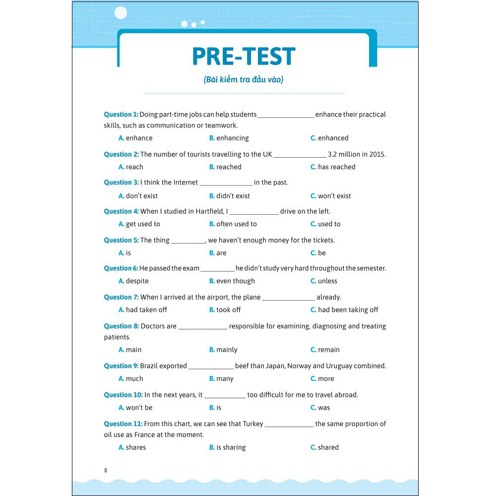 Sách Megabook - IELTS KEY GRAMMAR - Trọng Tâm Ngữ Pháp Trong Bài Thi IELTS