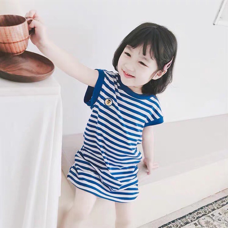 Váy cotton kẻ BG