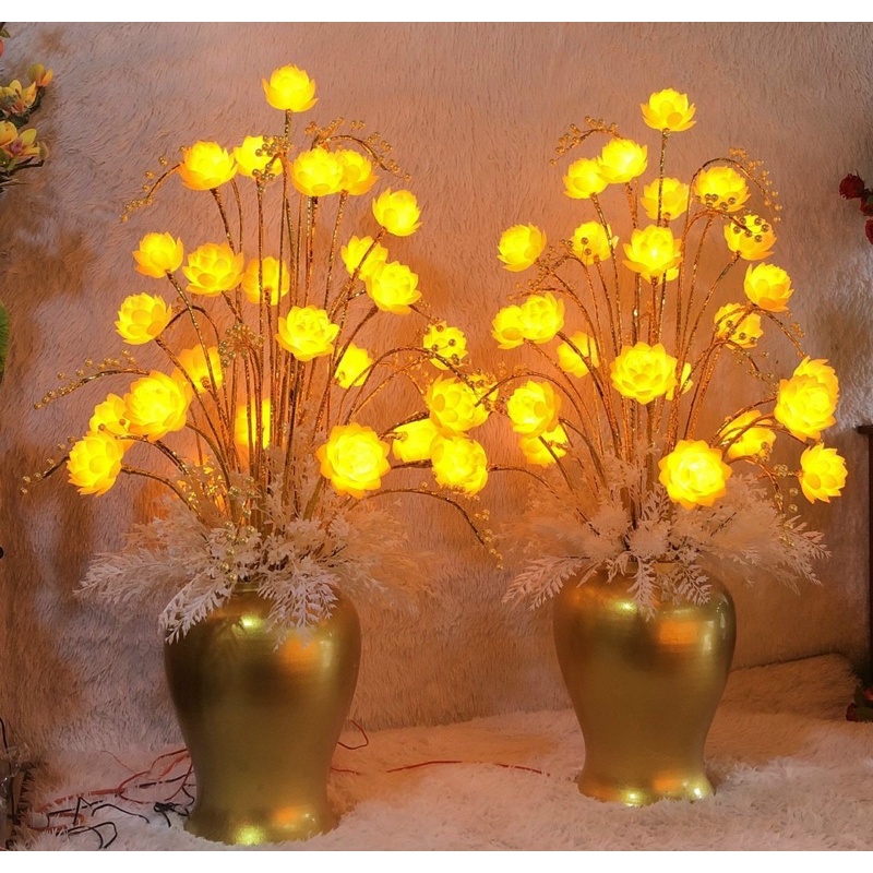 Đèn led làm hoa sen,100 đèn/bó vật liệu làm hoa đèn các loại, hoa đèn led