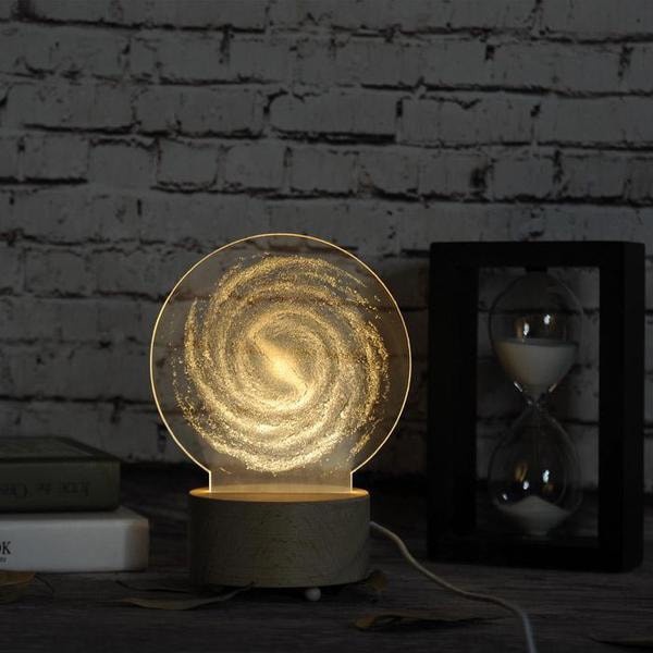 Đèn Led 3D Thegioipuzzle mẫu các hành tinh trang trid ấn tượng độc đáo