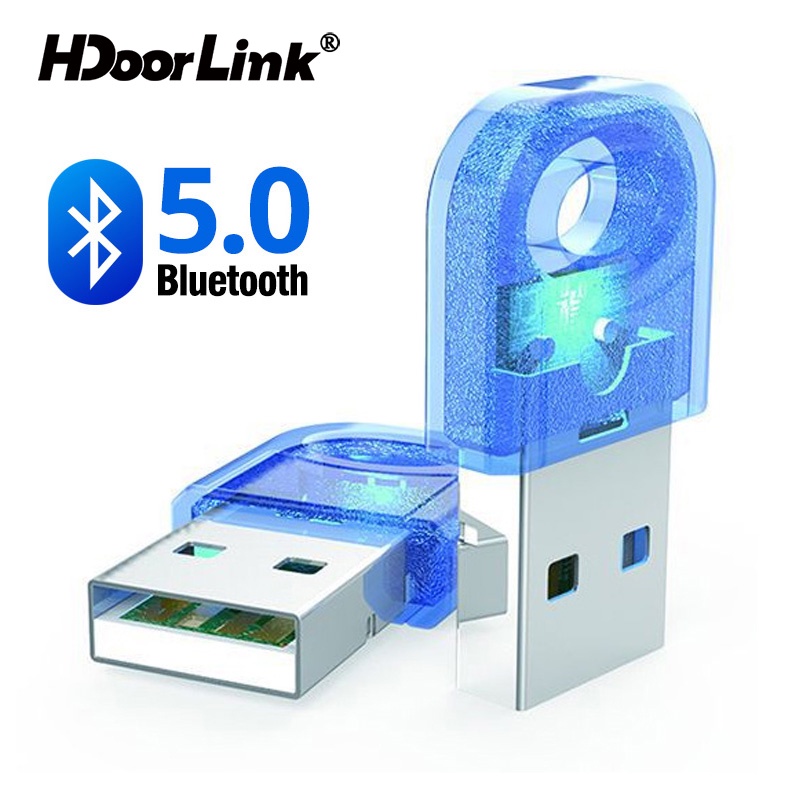 Usb Truyền Tín Hiệu Âm Thanh HdoorLink Bằng Bluetooth 5.0 Mini 4.0 Cho Máy Tính Pc