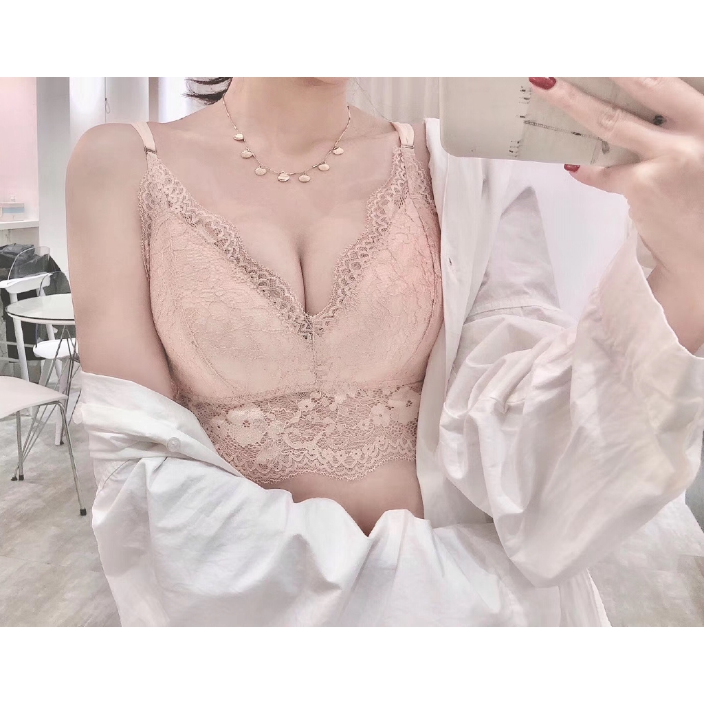 Áo Ngực Ren Không Gọng Kiểu Dáng Quyến Rũ Cho Nữ | BigBuy360 - bigbuy360.vn