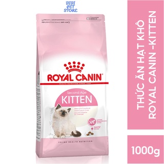 Thức Ăn Hạt Cho Mèo Con (Kitty) Royal Canin Kitten 36 - Túi Zip 1kg - bibipetstore