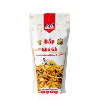 Bắp lắc khô gà lá chanh làng việt gói 25g