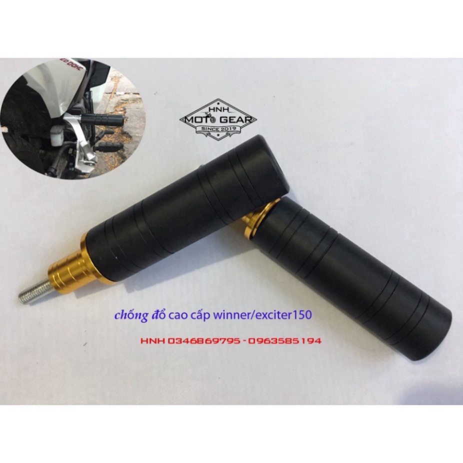 Chống Đổ Cho Exciter / Winner - Thân Nhựa ABs Cao Cấp