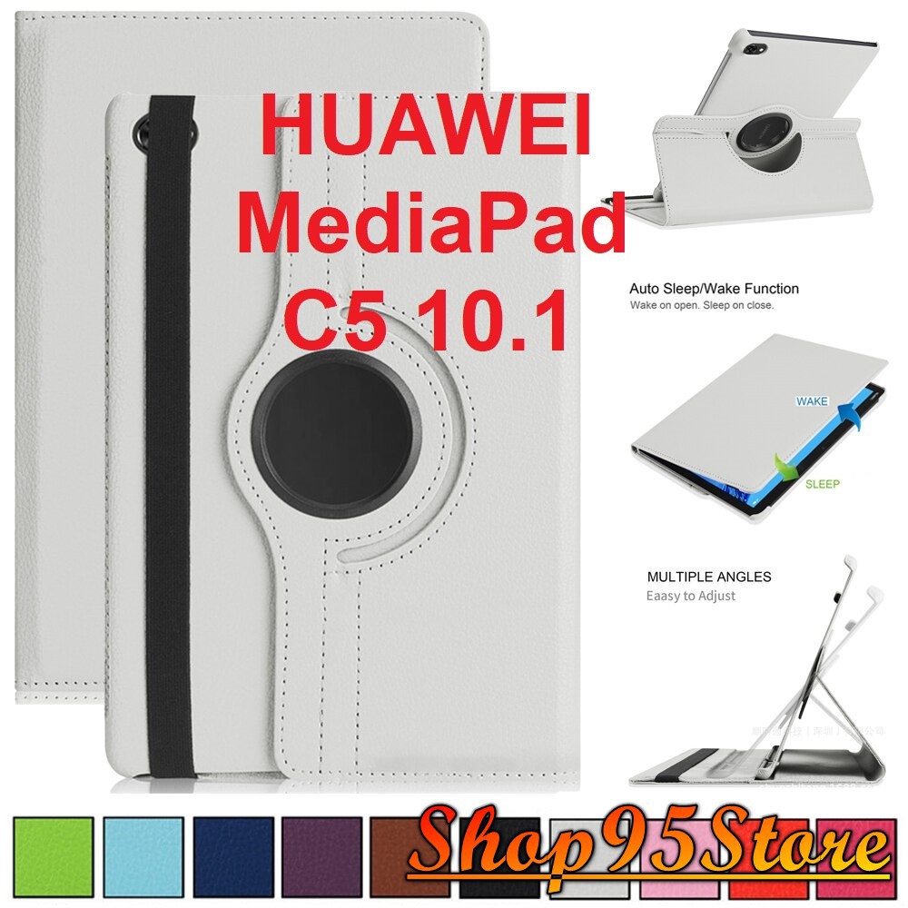Bao da xoay Huawei Media Pad M5 Lite M5 10.1 inch/ C5 10.1