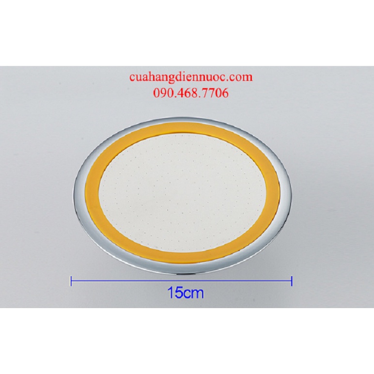 Bộ vòi hoa sen tăng áp lớn bát sen bản rộng 15 cm VHS04