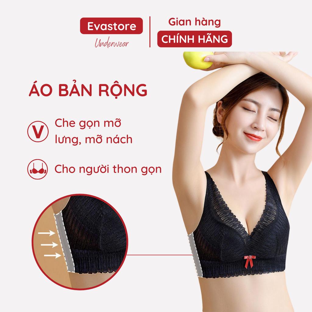 Áo Ngực Không Gọng Nâng Ngực Cho Ngực Nhỏ, Áo Lót Không Gọng Nâng Ngực EVASTORE Z11