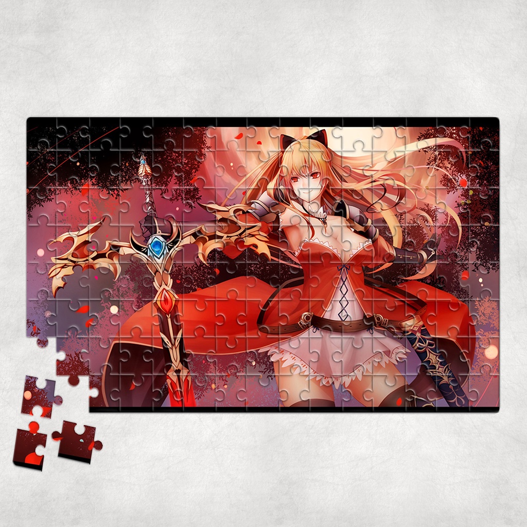 Tranh ghép hình Anime - Tranh ghép hình GRANBLUE FANTASY - Mẫu 1 - Nhận in hình tranh ghép theo yêu cầu