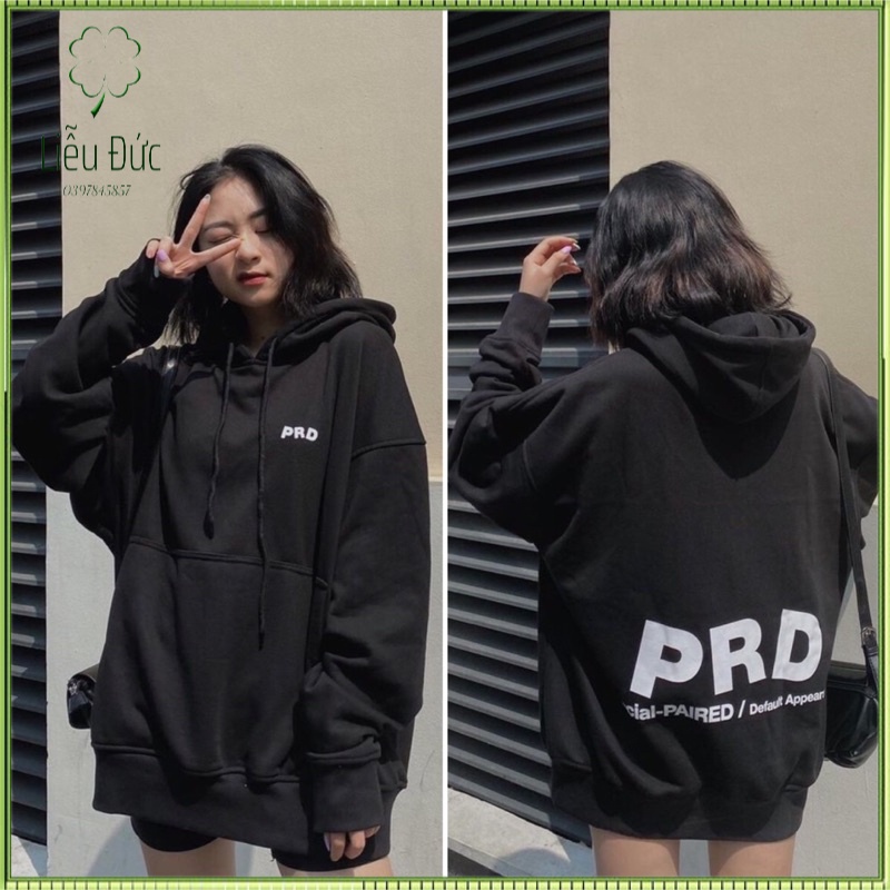 [SIÊU HÓT] Áo Hoodie Form Rộng Tay Phồng PLD Unisex