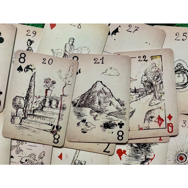 Bộ bài Palimpsest Lenormand 36