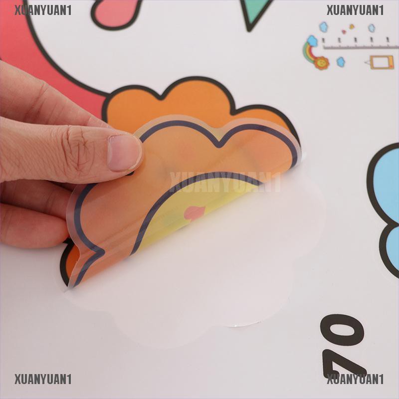 Sticker dán tường đo chiều cao cho bé