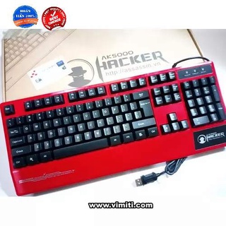 SIÊU HOT Bàn phím giả cơ giá rẻ Assassins AK5000 dùng để chơi game, làm việc văn phòng