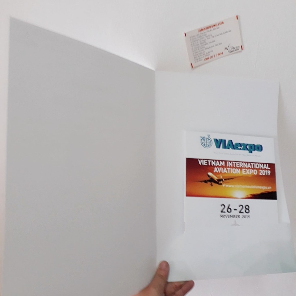 IN BÌA FOLDER Sản phẩm in theo yêu cầu In Bạch Dương