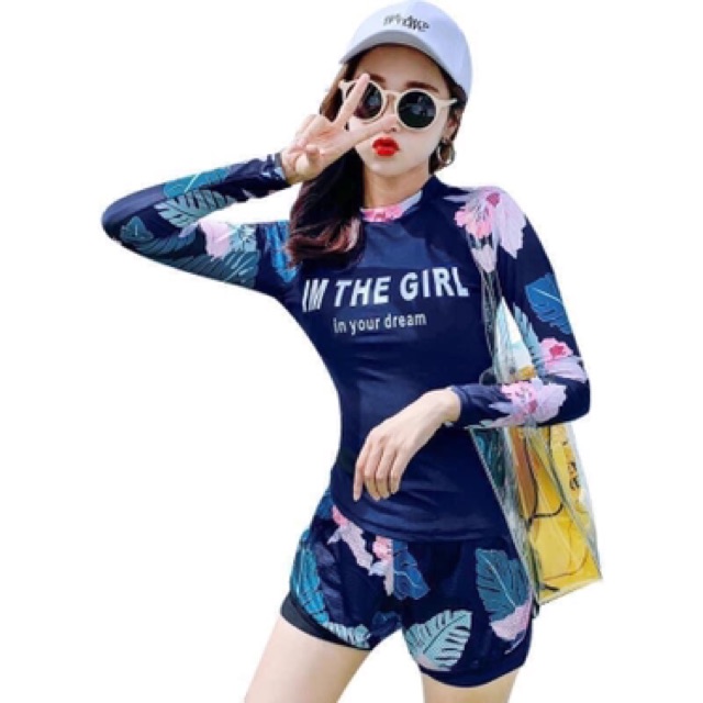 Bộ bơi dài tay và cộc tay quần đùi | BigBuy360 - bigbuy360.vn