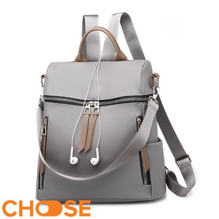 Balo Nữ Balo Thời Trang Choose Phối Khoá Kéo Ngang/ Ngang Hông BBK8K2