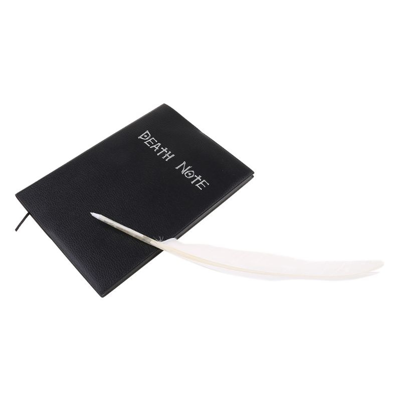 Sổ Tay Hóa Trang Death Note &amp; Bút Lông Vũ