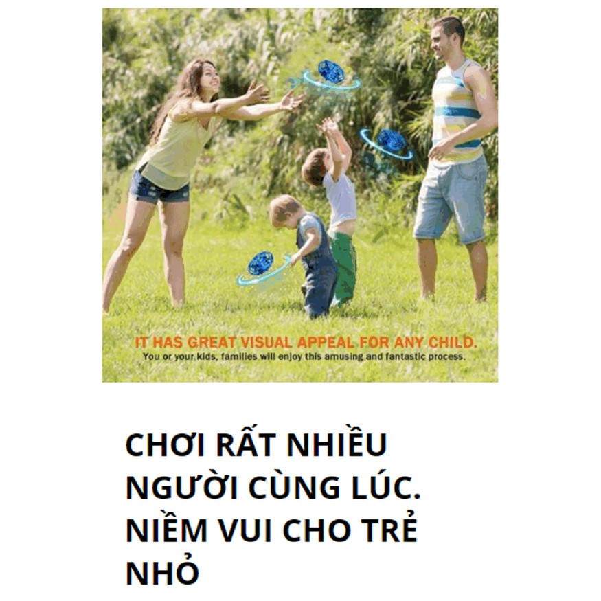 ĐỒ CHƠI BIFO MÁY BAY KHÔNG NGƯỜI LÁI - UFO cảm biến chuyển động bằng tay không điều khiển - Home and Garden