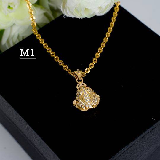Set Dây chuyền nữ đính đá mặt tỳ hưu và nhẫn tỳ hưu cầu tài lộc V519 N519 Namoo Jewelry