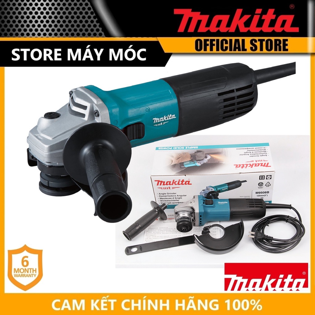 MÁY MÀI GÓC 125MM 720W MAKITA M9508B - HÀNG CHÍNH HÃNG