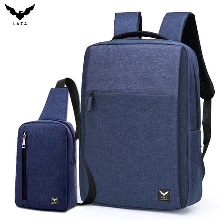 [FREESHIP] Combo Balo Campus Thời Trang LAZA BL416 Và Túi Đeo Chéo Messenger TX361