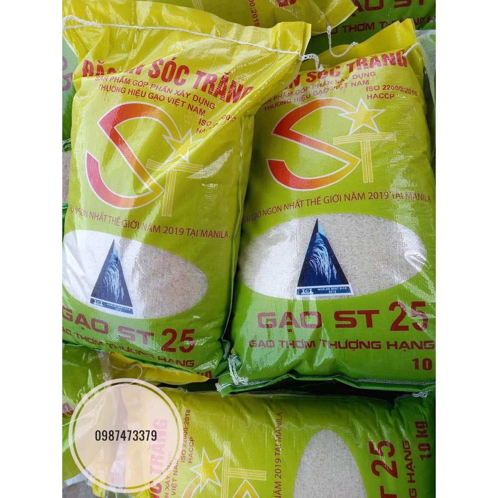 Gạo ST25 Sóc Trăng ngon, dẻo