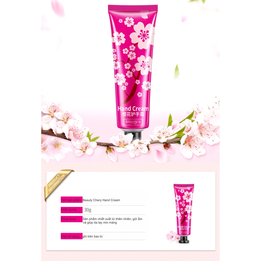 Kem Dưỡng Da Tay Thơm Trắng Mềm Mịn Tự Nhiên Images Nội Địa Trung -1977 Cosmetic | BigBuy360 - bigbuy360.vn