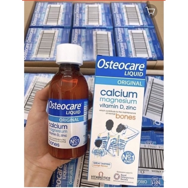 Canxi ostecare dạng nước 200ml xuất xứ Anh