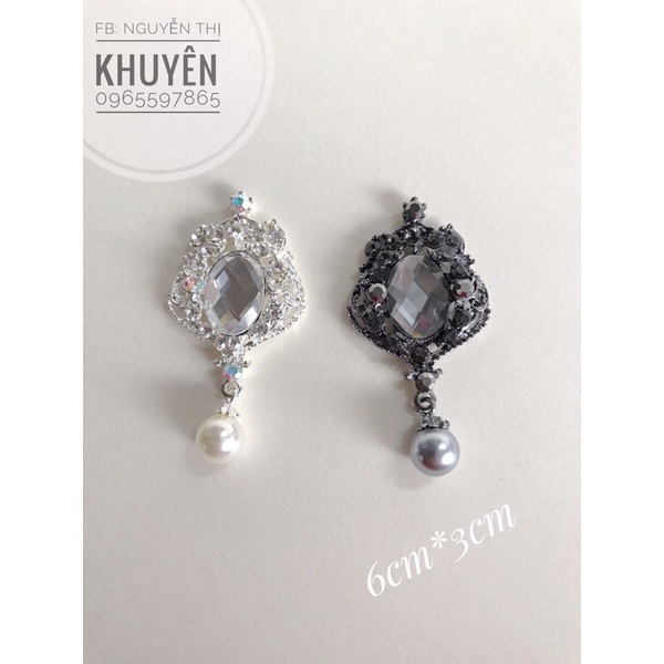 Phụ kiện mạ kim có hạt treo