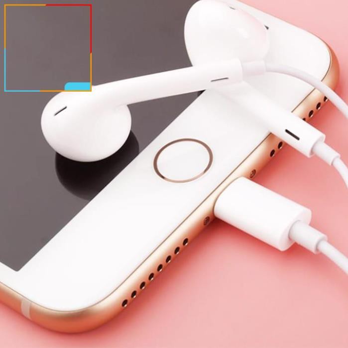 [Freeship] Tai nghe Iphone | Tai Nghe Iphone Có Mic | Cắm vào là dùng luôn | Tương Thích Từu Ip7 Trở Đi | 14003