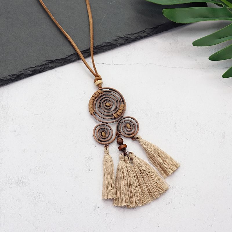 Vòng Cổ Bohemian Dáng Dài Phong Cách Dân Tộc Thời Trang Mới 2022