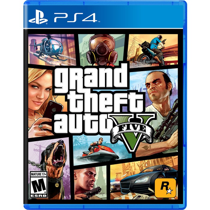 GTA 5 PS4 - Khánh Biện PS4 (Hàng đã qua sử dụng)