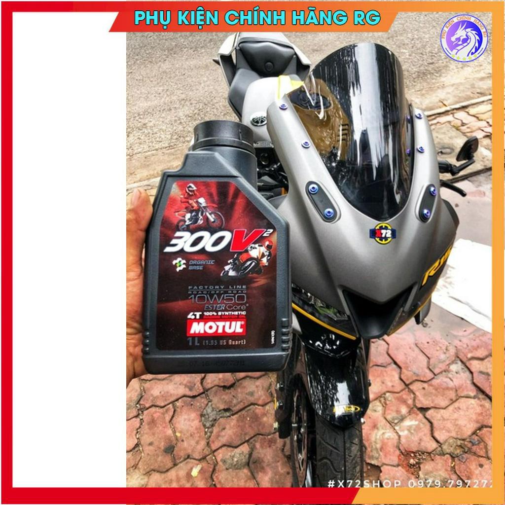 Dầu Nhớt Motul 300V² 4T Factory Line 10W50 cho xe số xe côn 4 thì