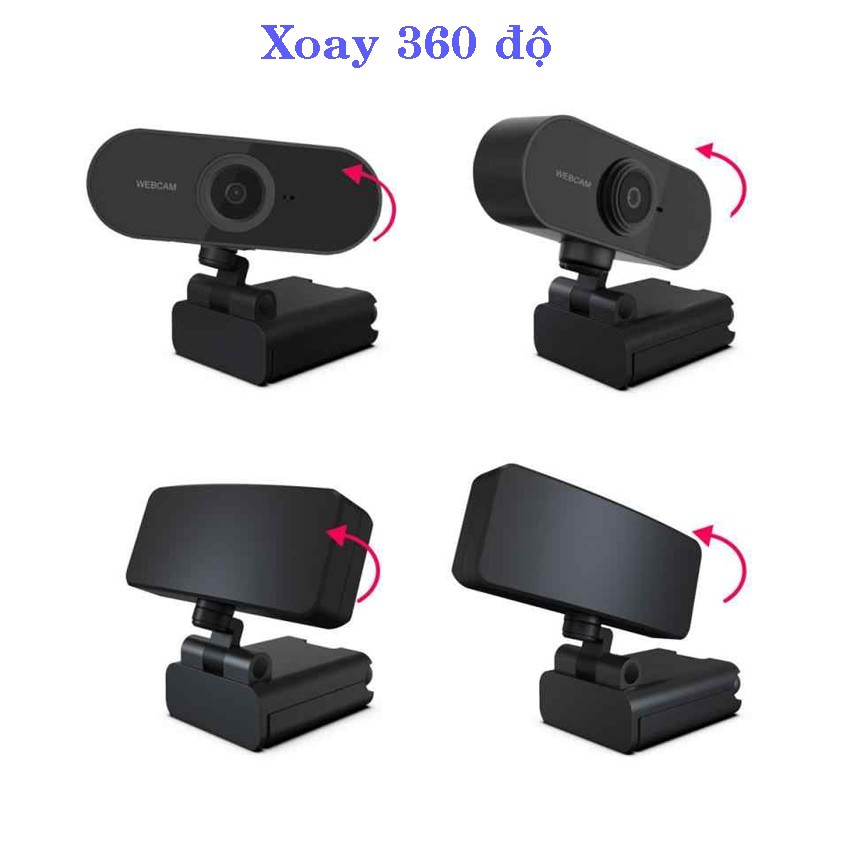 WebCam Máy Tính PC SWC-01 (Có Mic) Độ Phân Giải Full HD 1080P | WebRaoVat - webraovat.net.vn