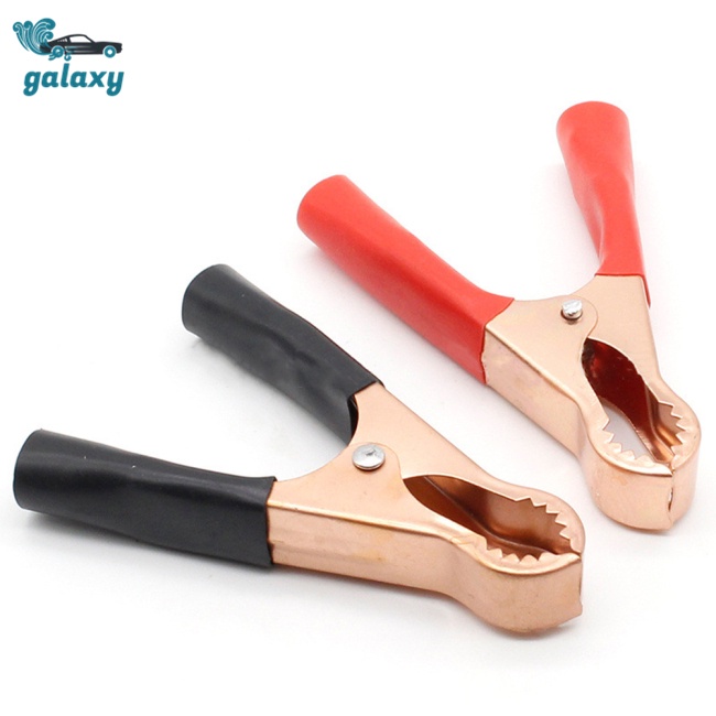 Galaxy 1 Cặp Kẹp Kiểm Tra Pin Xe Hơi Bằng Kim Loại 50a 8cm Chuyên Dụng