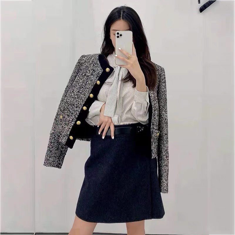 ÁO DẠ PHẨY PHỐI CÚC ĐỒNG